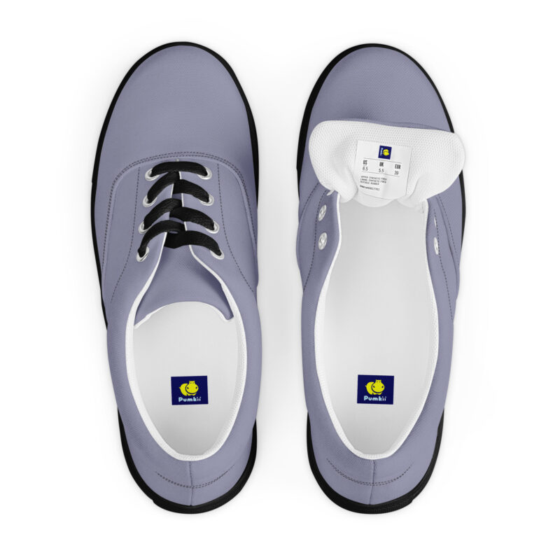 Men’s lace-up canvas shoes - Image 4