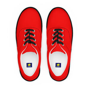 Men’s lace-up canvas shoes