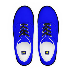 Men’s lace-up canvas shoes