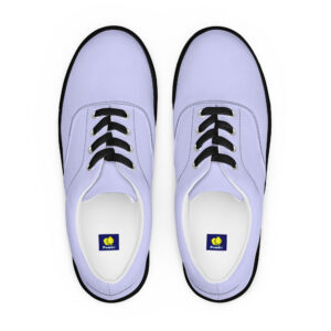 Men’s lace-up canvas shoes