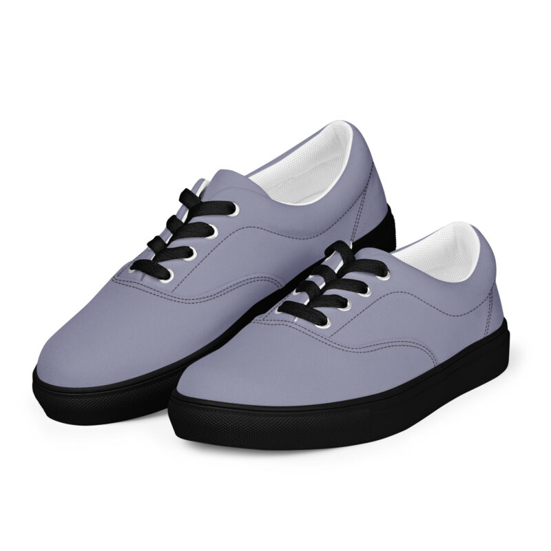 Men’s lace-up canvas shoes - Image 6