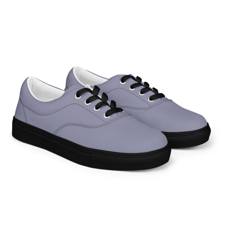 Men’s lace-up canvas shoes - Image 5