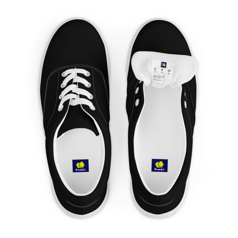 Men’s lace-up canvas shoes - Image 4