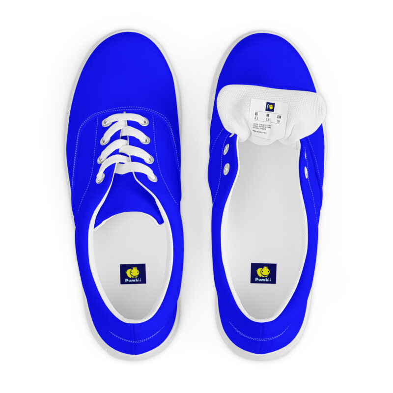 Men’s lace-up canvas shoes - Image 4