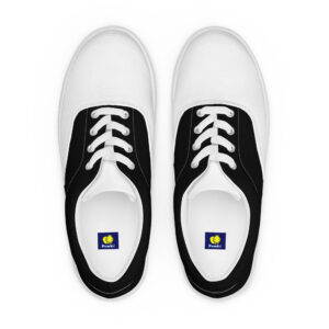 Men’s lace-up canvas shoes