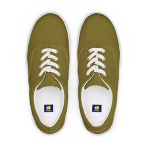 Men’s lace-up canvas shoes