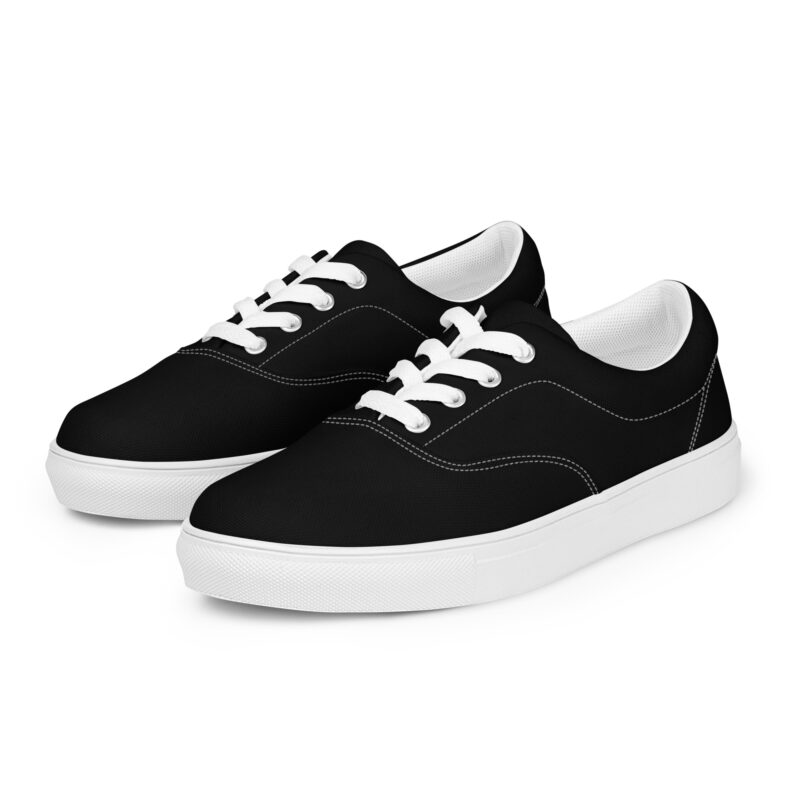 Men’s lace-up canvas shoes - Image 2