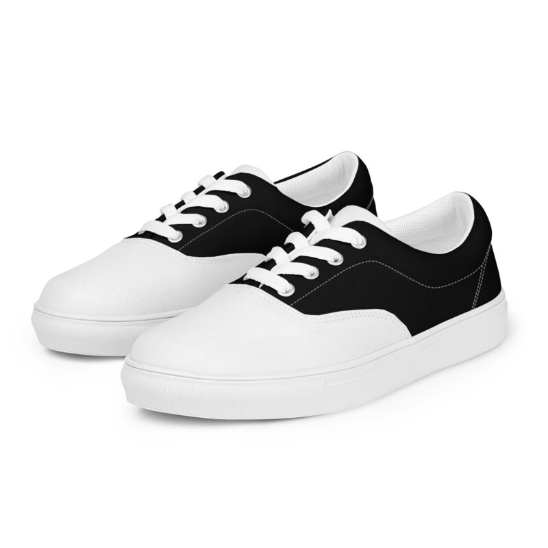 Men’s lace-up canvas shoes - Image 2