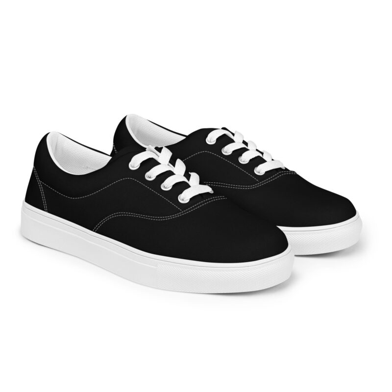 Men’s lace-up canvas shoes - Image 6