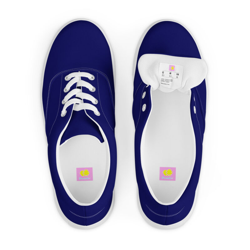 Women’s lace-up canvas shoes - Image 3