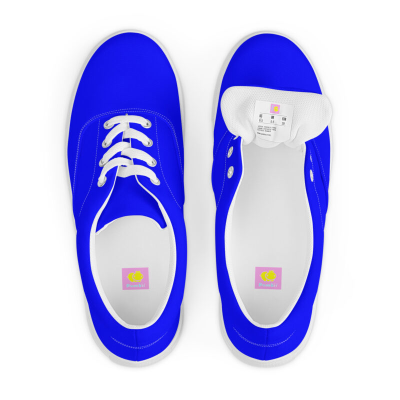 Women’s lace-up canvas shoes - Image 3