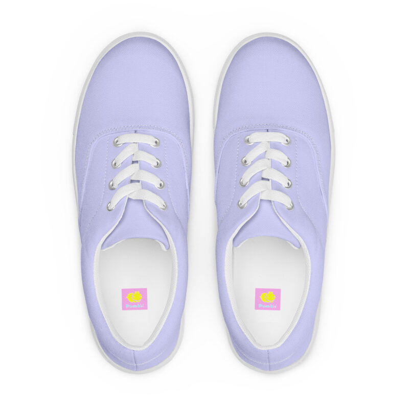 Women’s lace-up canvas shoes