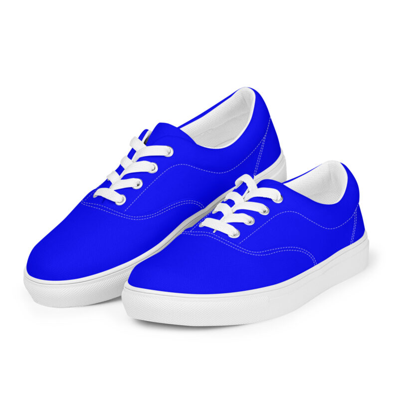 Women’s lace-up canvas shoes - Image 5