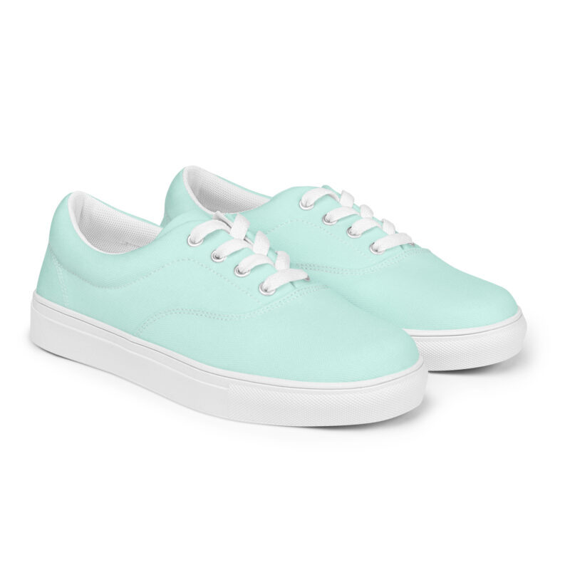 Women’s lace-up canvas shoes - Image 6