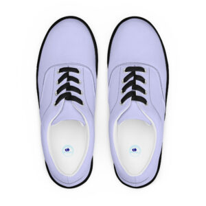 Men’s lace-up canvas shoes