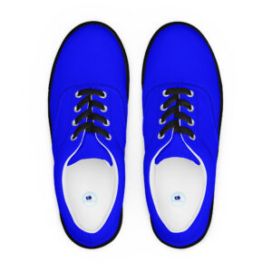 Men’s lace-up canvas shoes