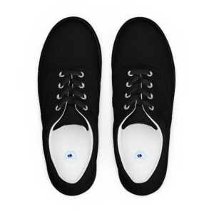 Men’s lace-up canvas shoes