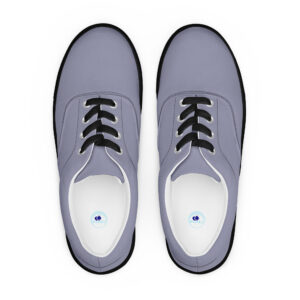 Men’s lace-up canvas shoes