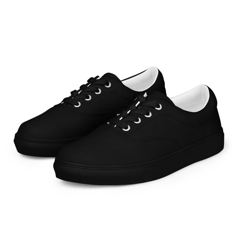 Men’s lace-up canvas shoes - Image 2