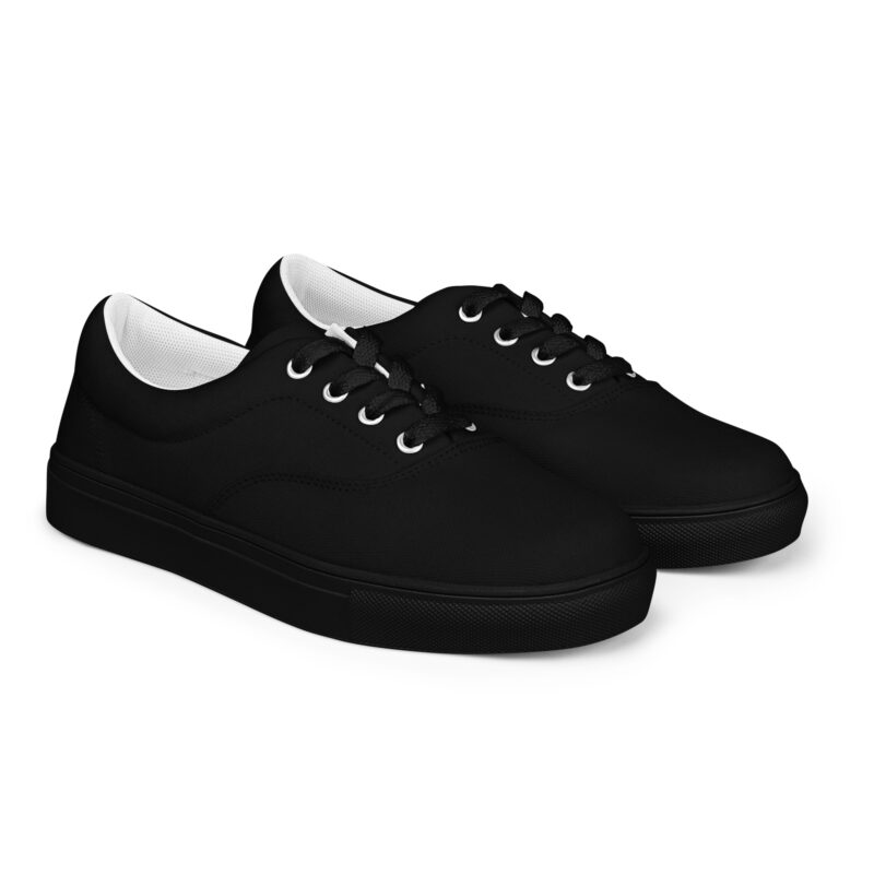 Men’s lace-up canvas shoes - Image 5