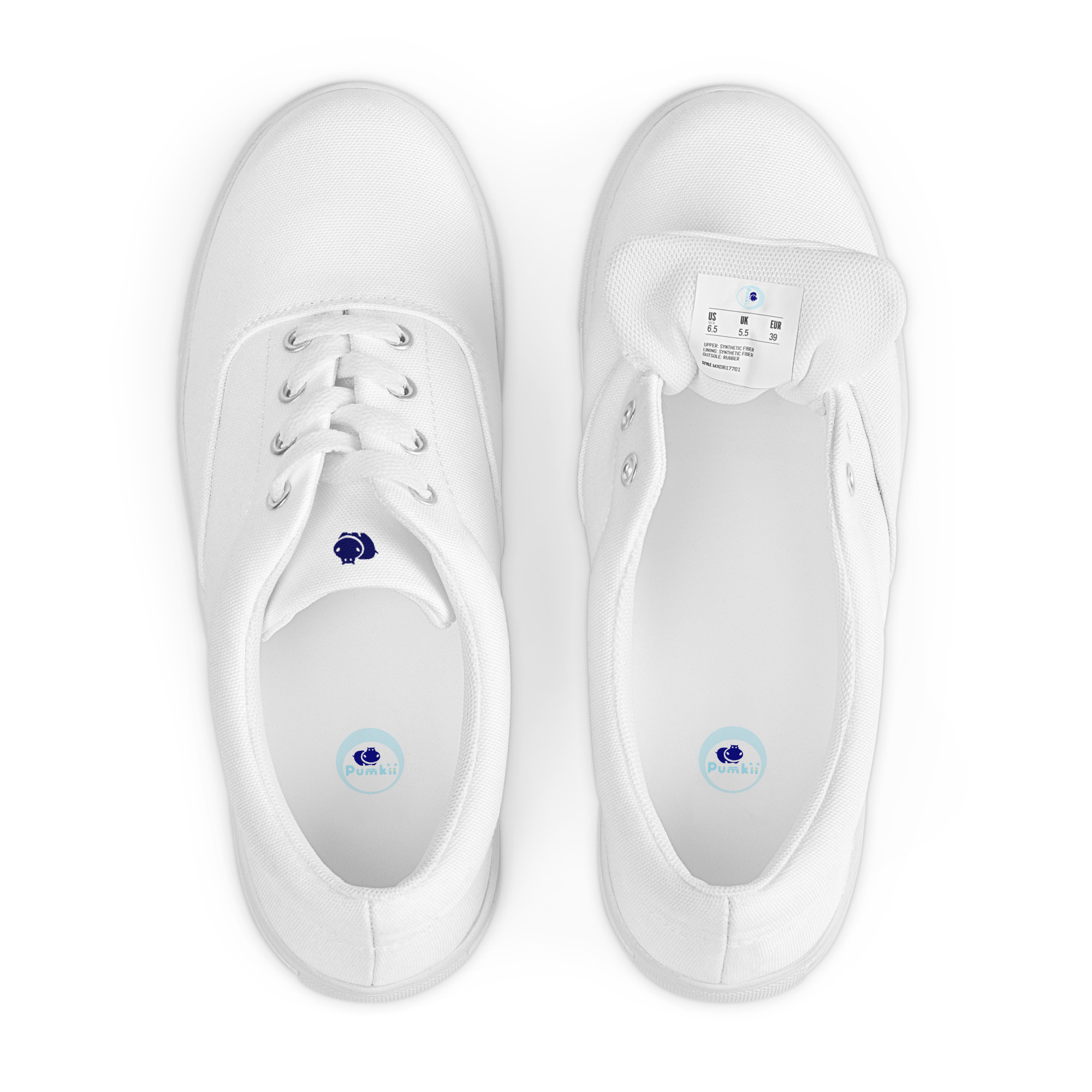 Men’s lace-up canvas shoes - Image 4