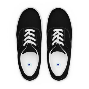 Men’s lace-up canvas shoes