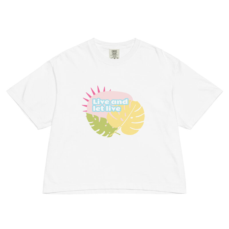 Women’s heavyweight boxy tee