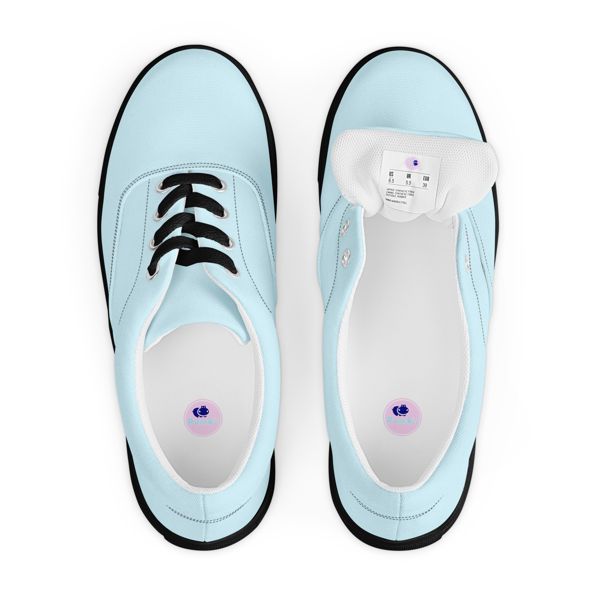 Women’s lace-up canvas shoes - Image 4