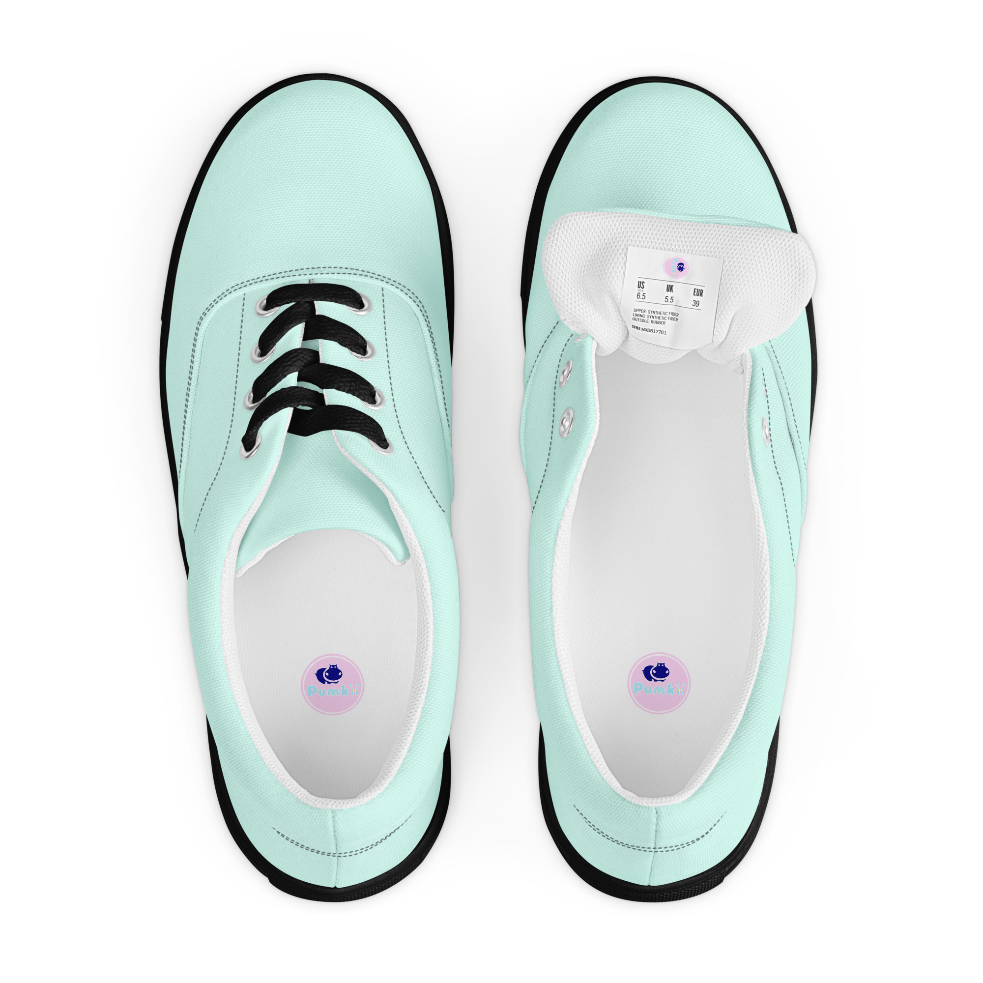 Women’s lace-up canvas shoes - Image 4