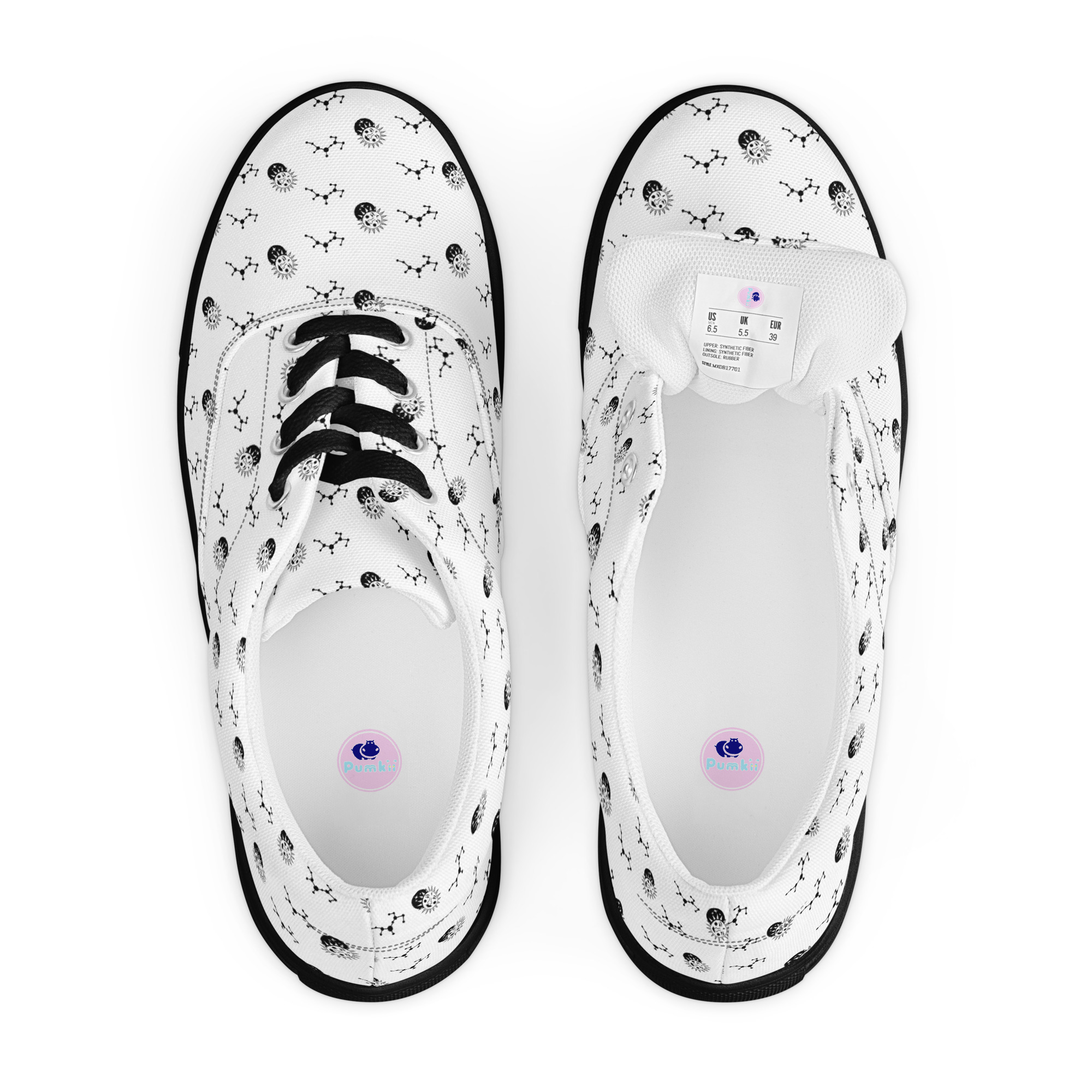 Women’s lace-up canvas shoes - Image 4