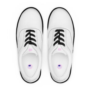 Women’s lace-up canvas shoes