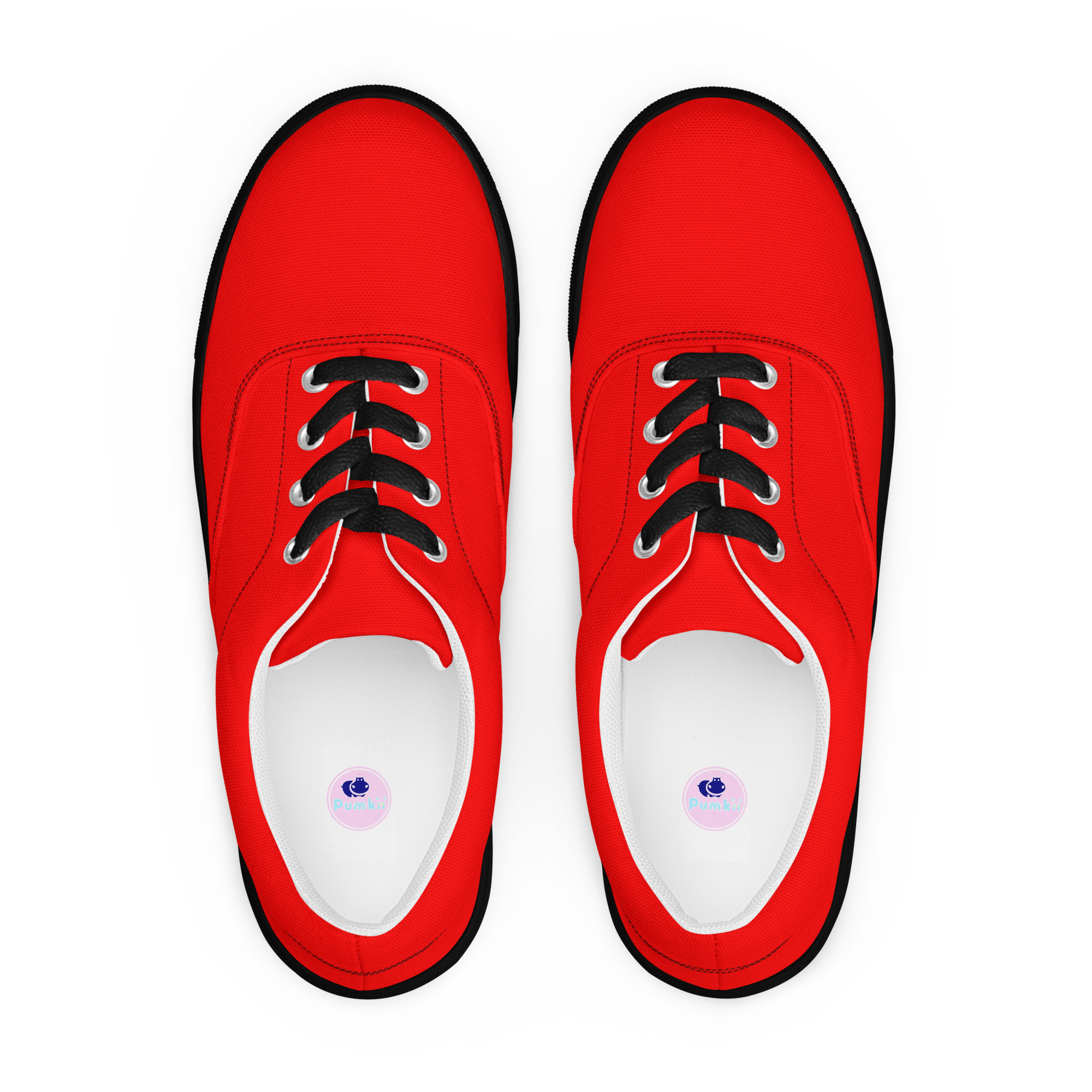 Women’s lace-up canvas shoes