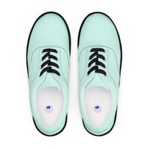 Women’s lace-up canvas shoes
