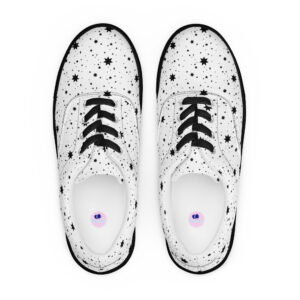 Women’s lace-up canvas shoes