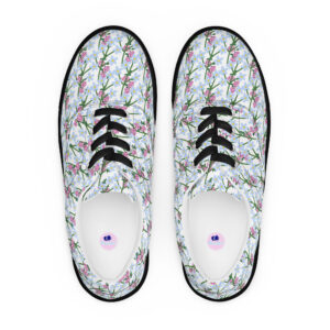 Women’s lace-up canvas shoes