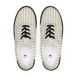 Women’s lace-up canvas shoes