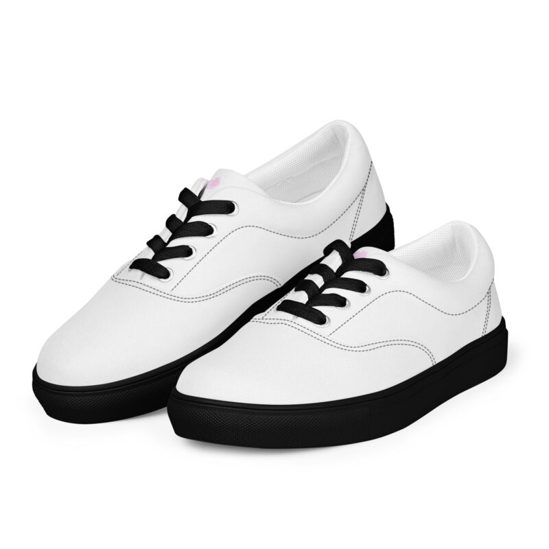 Women’s lace-up canvas shoes - Image 5