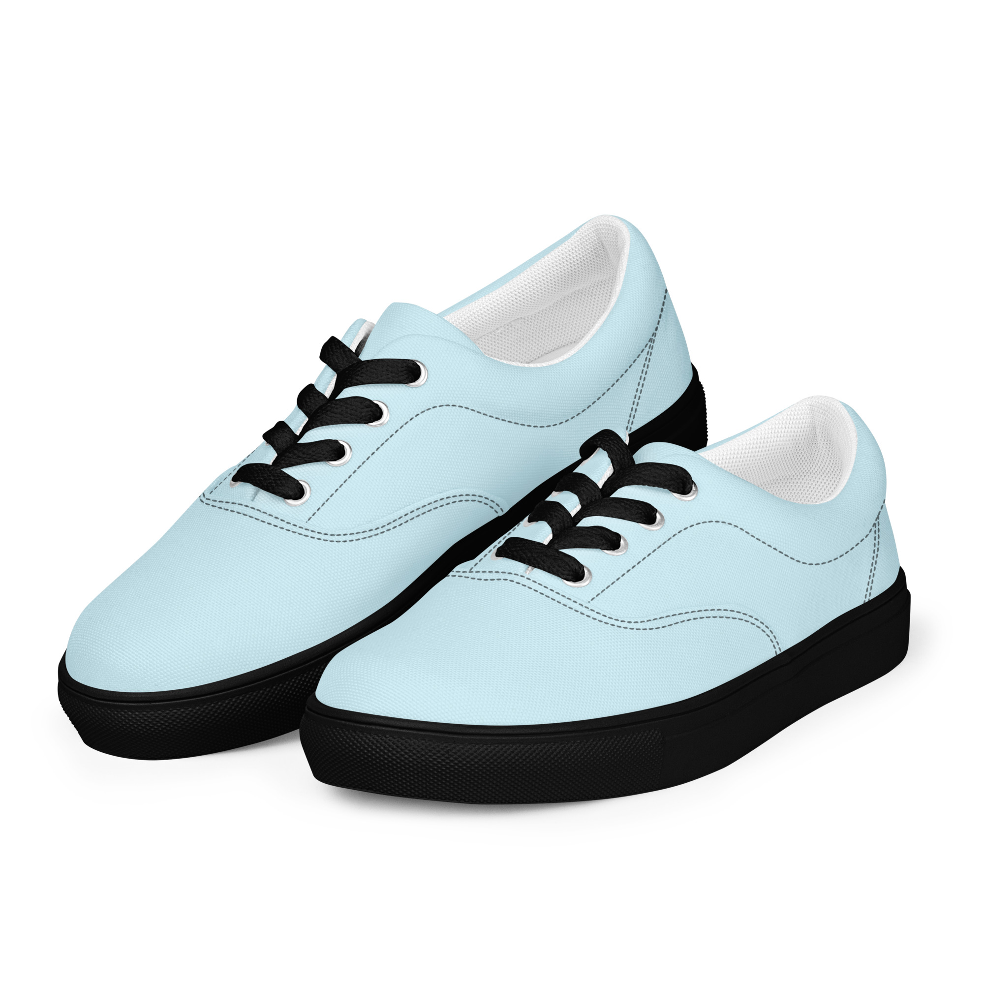 Women’s lace-up canvas shoes - Image 5