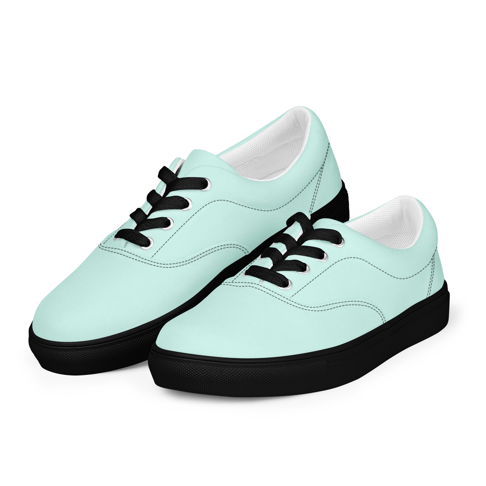 Women’s lace-up canvas shoes - Image 5