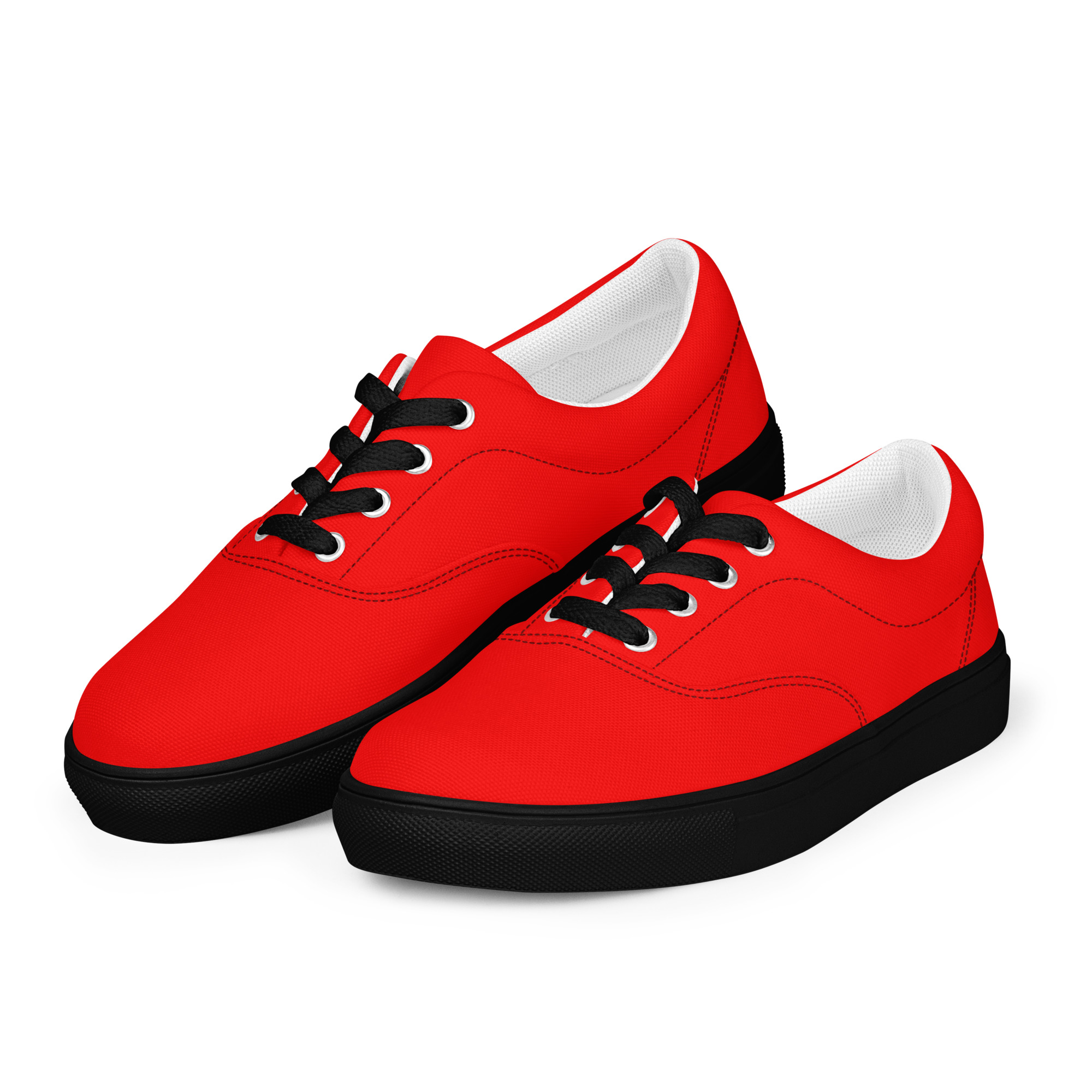 Women’s lace-up canvas shoes - Image 5