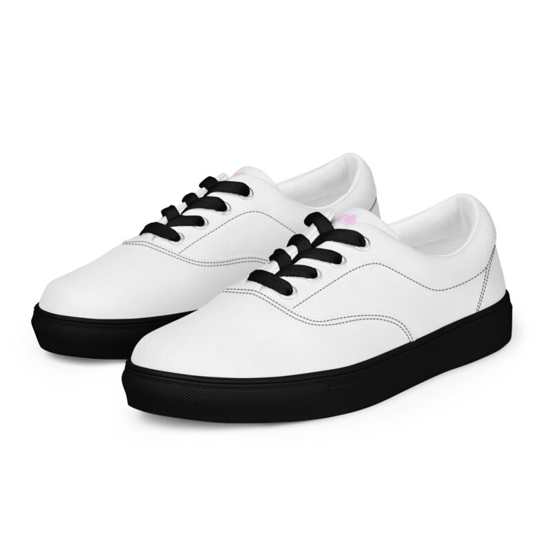 Women’s lace-up canvas shoes - Image 2