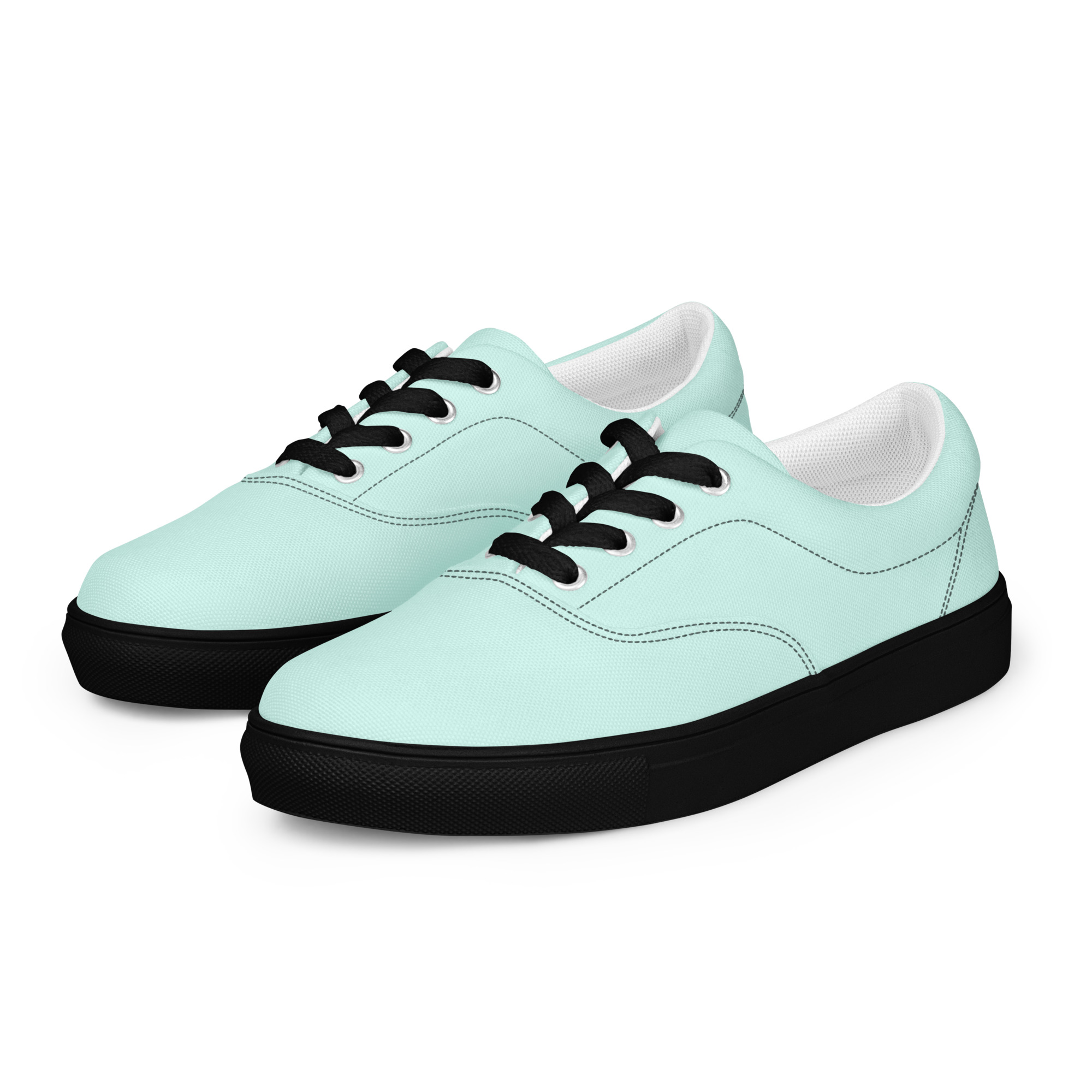 Women’s lace-up canvas shoes - Image 2