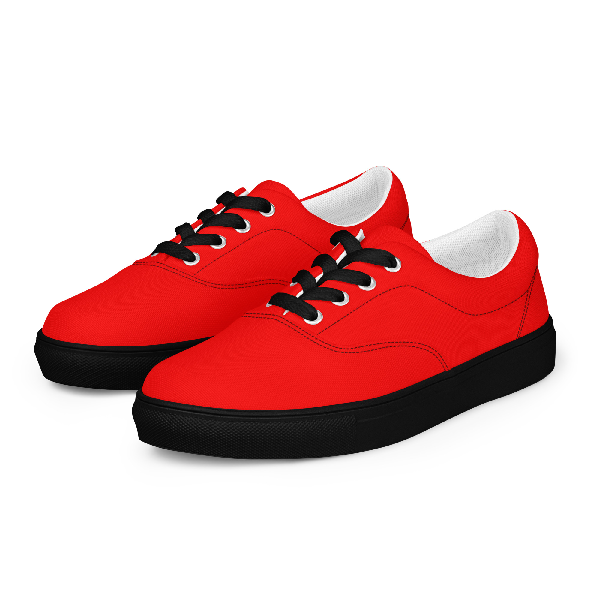 Women’s lace-up canvas shoes - Image 2
