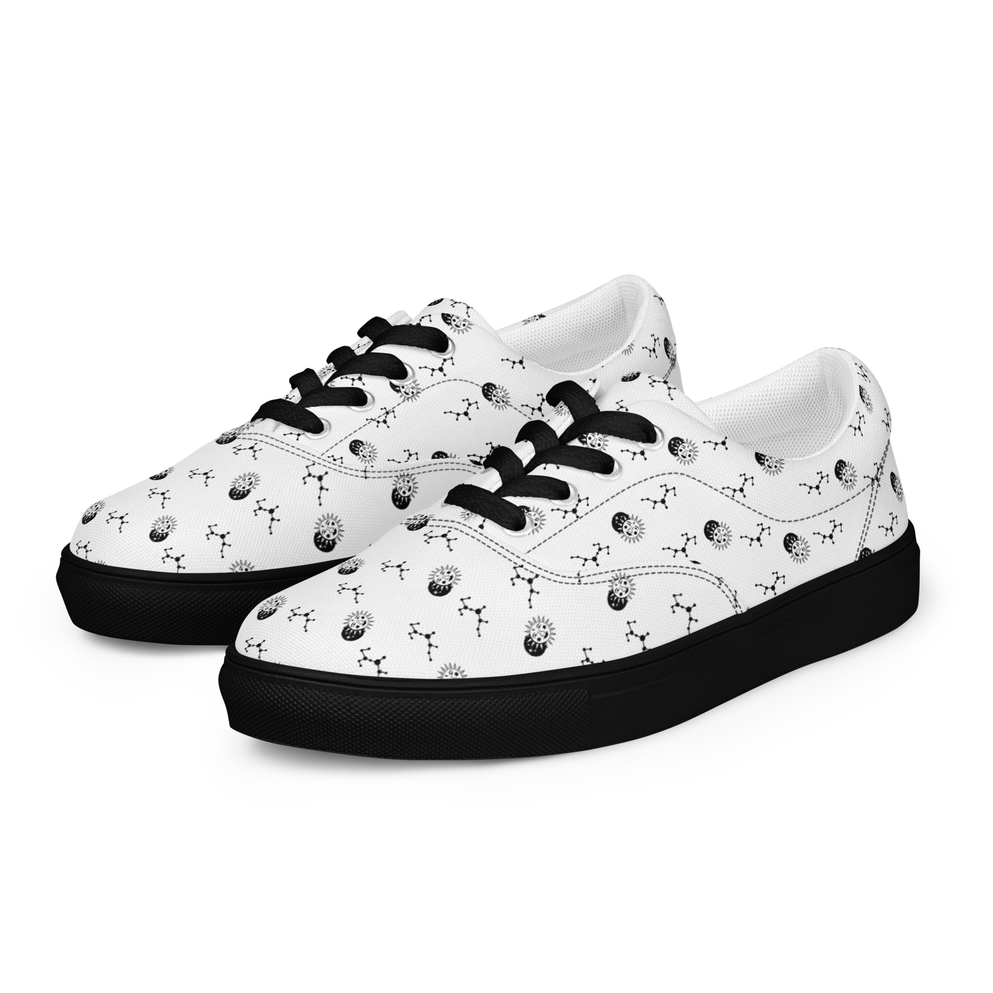 Women’s lace-up canvas shoes - Image 2