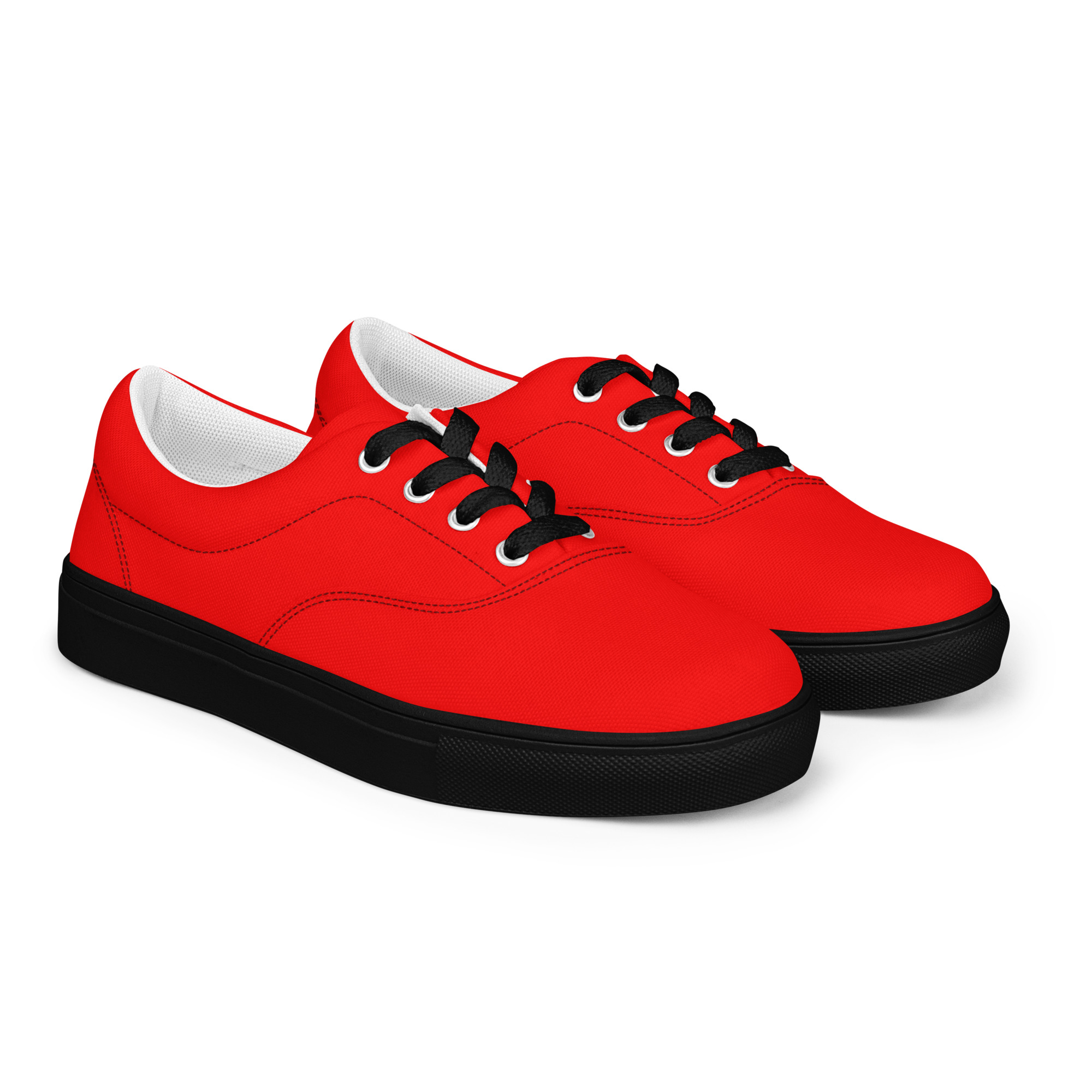 Women’s lace-up canvas shoes - Image 6