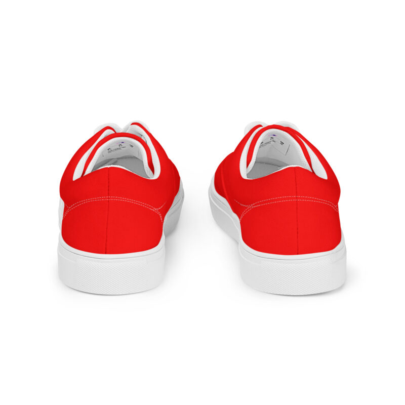 Women’s lace-up canvas shoes - Image 4