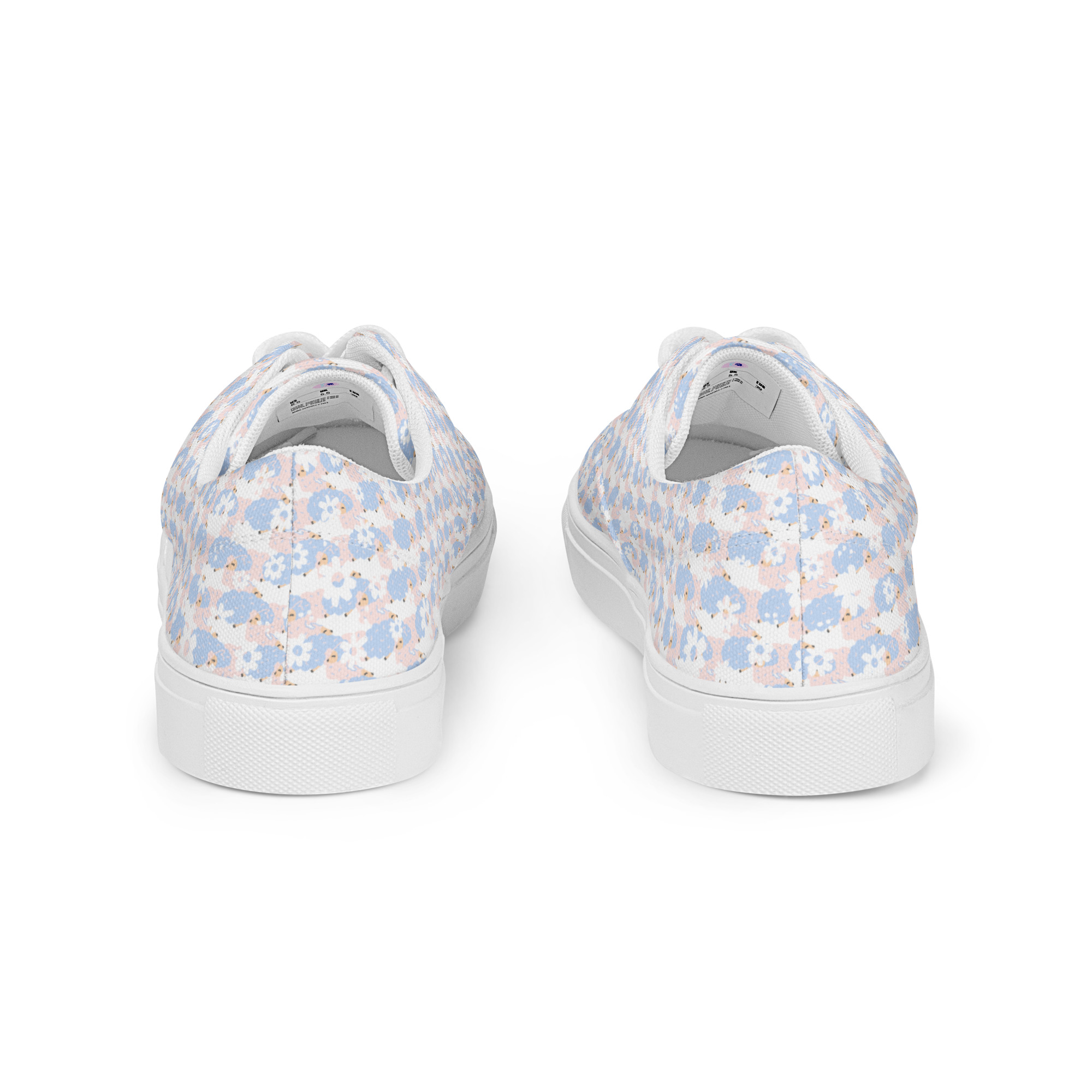 Women’s lace-up canvas shoes - Image 4