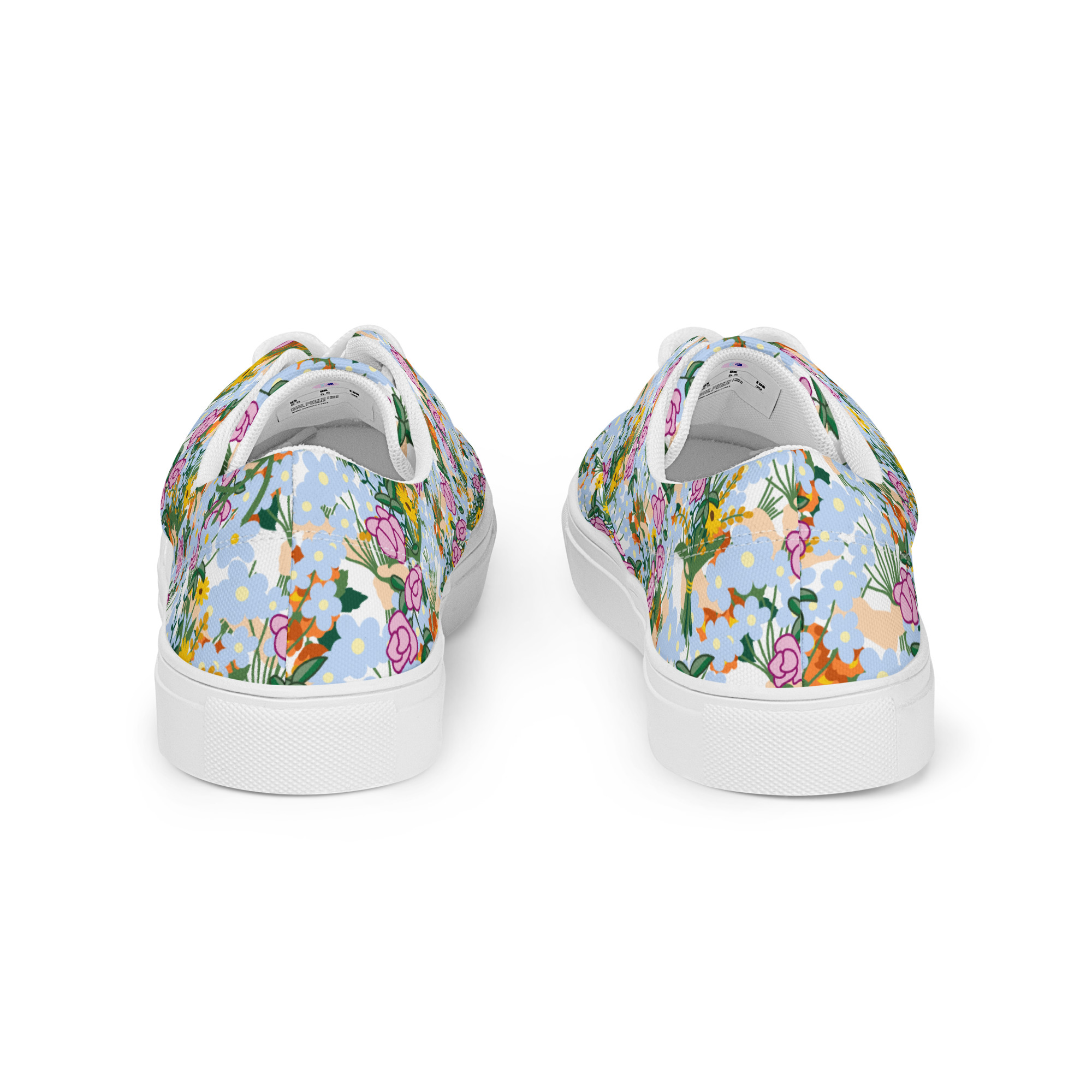 Women’s lace-up canvas shoes - Image 4