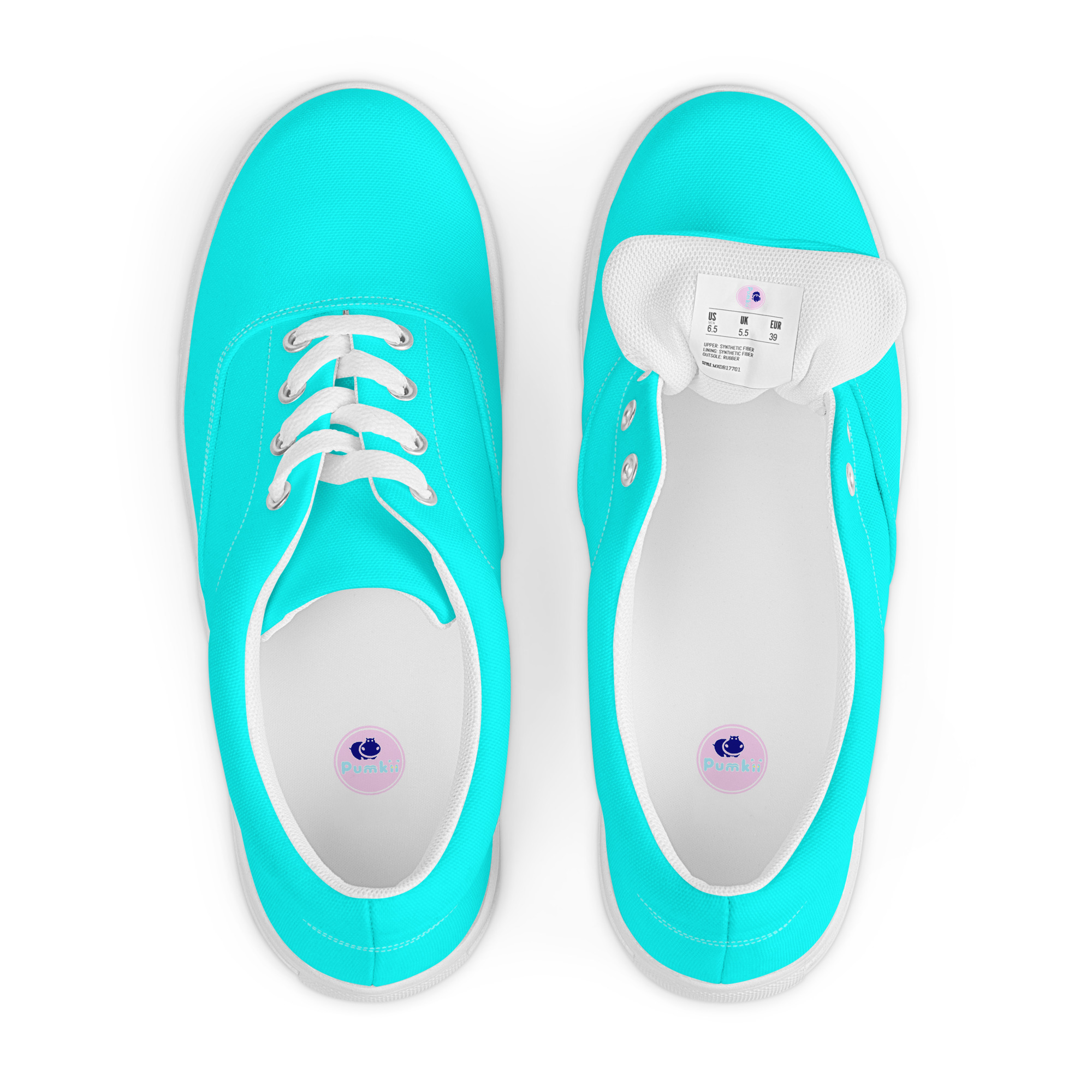 Women’s lace-up canvas shoes - Image 3