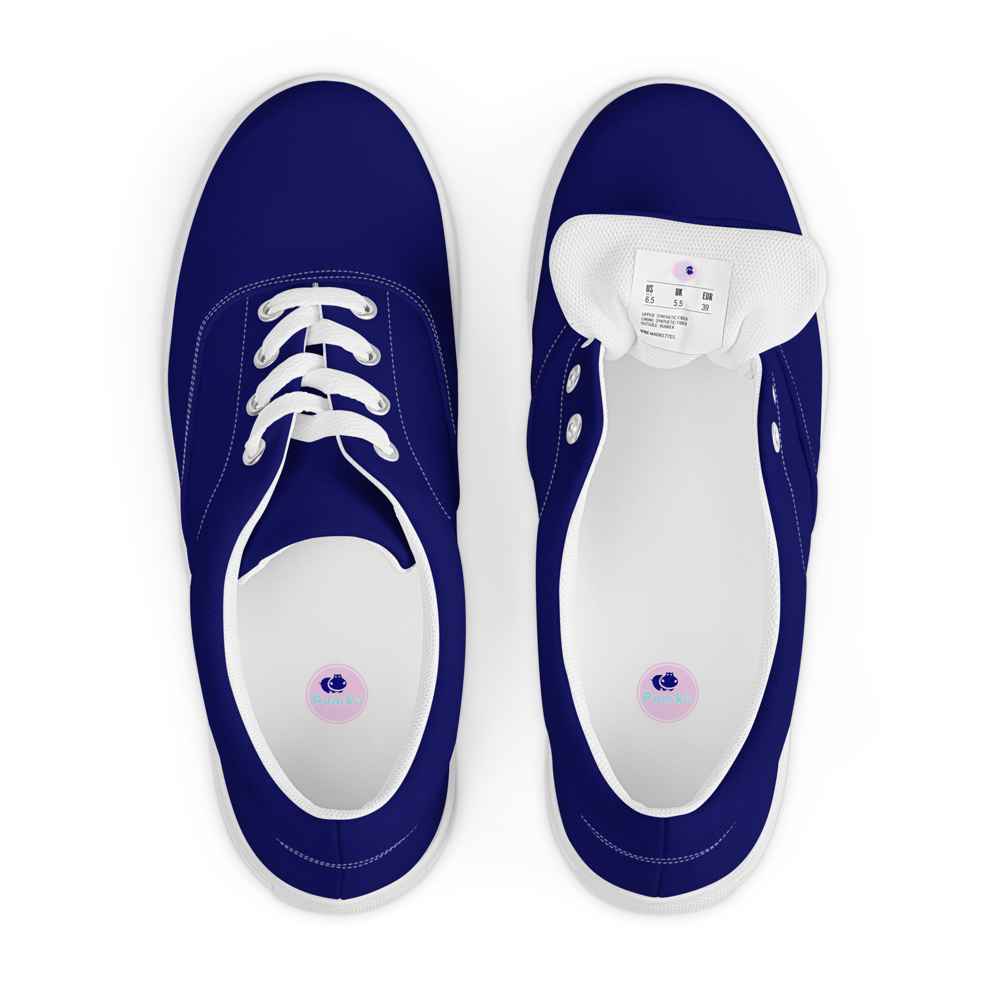 Women’s lace-up canvas shoes - Image 3